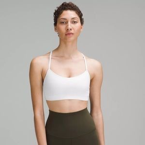 Lululemon Flow Y Bra, Nulu Light Support, Size 4